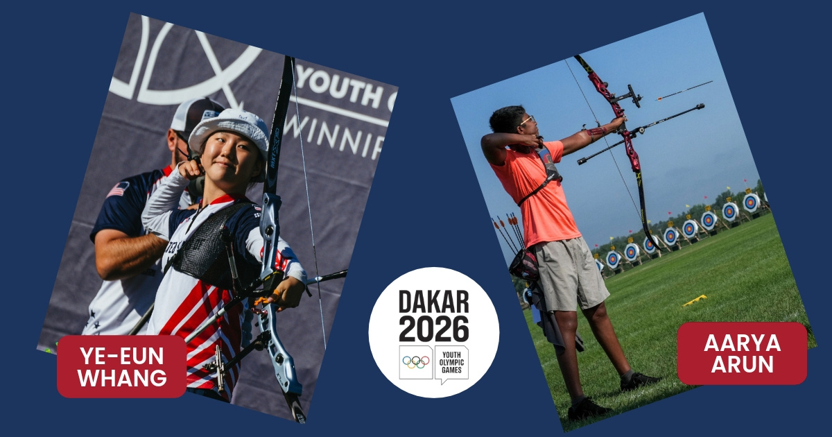 Arun and Whang ready to take aim at historic Youth Olympic Games in Senegal
