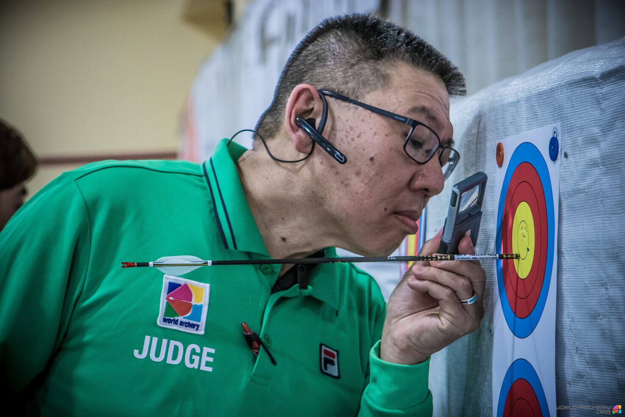 Judge Robert Pian Recognized with World Archery Judge Outstanding