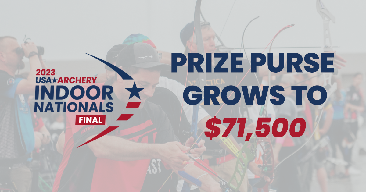 USA Archery Indoor Nationals Final Prize Purse Grows to over 70,000