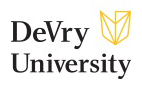 Dvry University logo