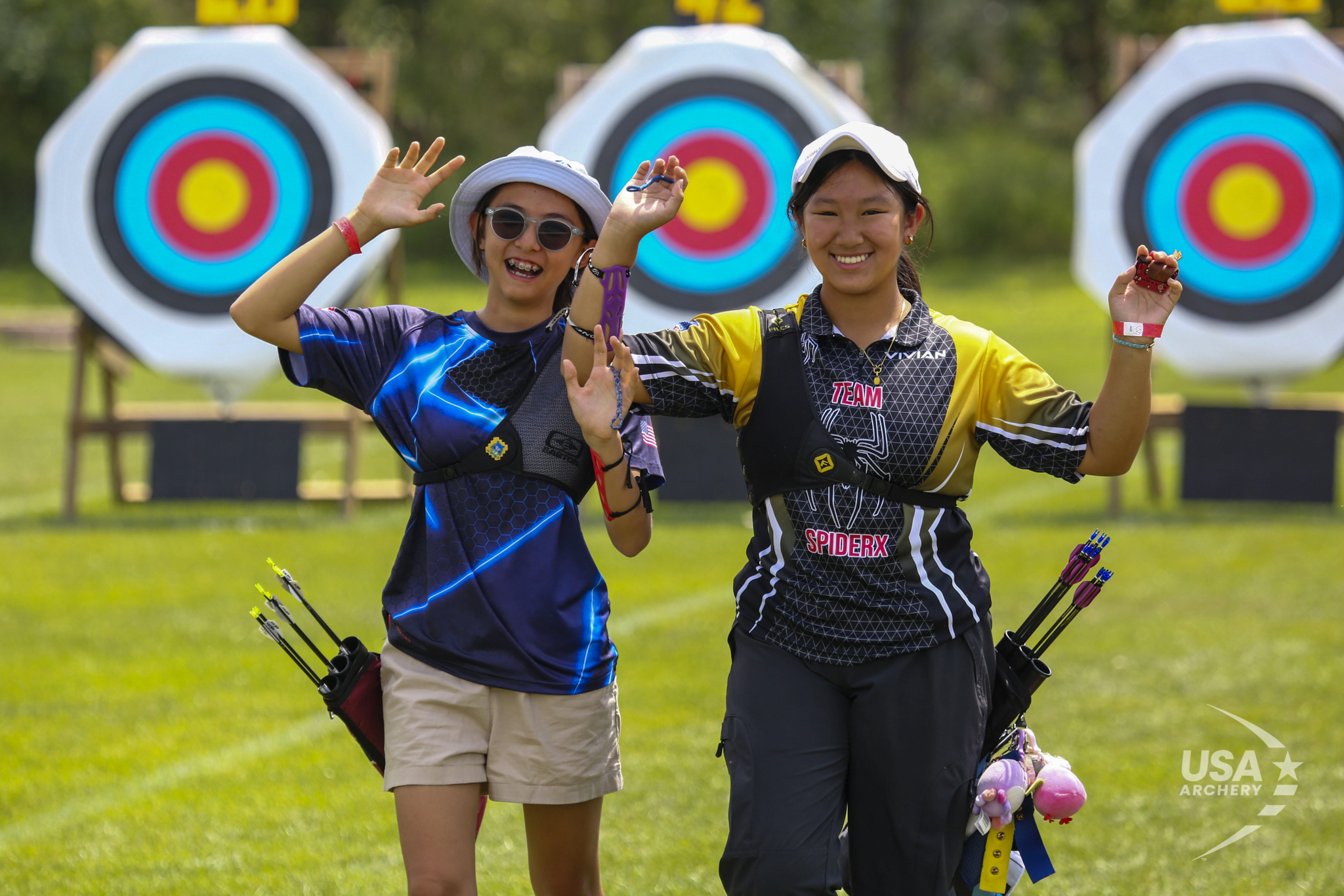 Youth archers at the 2026 JOAD Target Nationals